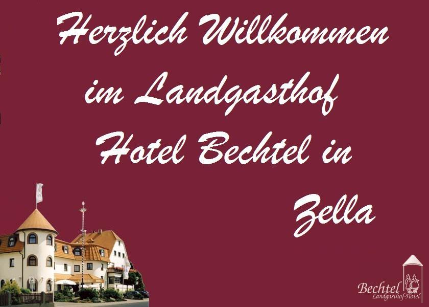 Landgasthof Hotel Bechtel Zella エクステリア 写真